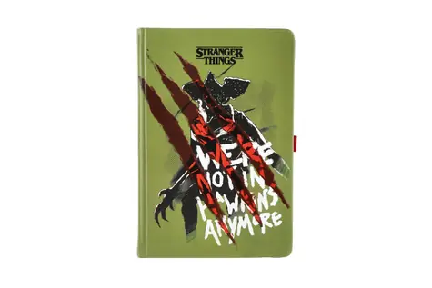 Blok Stranger Things Not in Hawkins / A5 / Linkovaný / Šitá väzba / 120 strán
