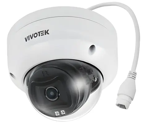Vivotek Vonkajšia IP kamera dome / IP kamera / 5MPx / 103,4 ° / SMART IR 30 m / človek/vozidlo / AI VCA analýzy