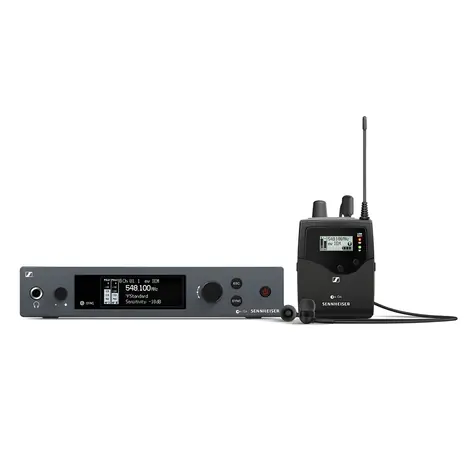Sennheiser ew IEM G4 / Bezdrôtový in-ear monitoring systém / 516-558 MHz / dosah 100 m / doba prevádzky 4-6 h