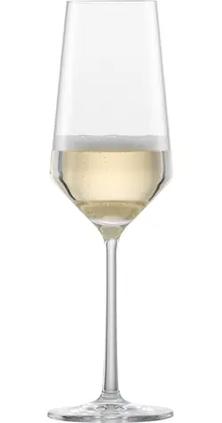 Zwiesel Glas Pure / Poháre na šampanské / Sada 2 ks / 297 ml / Tritan krištáľové sklo