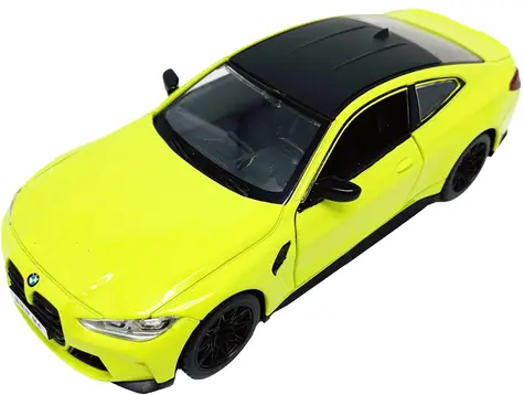 SPARKYS Kovový model BMW M4 (G82) / Auto / 1:32 / Otvárateľné dvere / Spätný chod / Kov