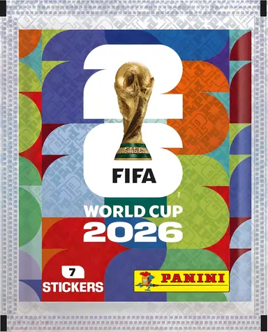 PANINI Zberateľské samolepky FIFA WORLD Cup 2026 / 7 ks / sáčok