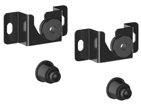 Fiber Mount FM04 čierna / Držiak pre TV / 32-75" / nosnosť 60 kg / VESA 100x100-800x600