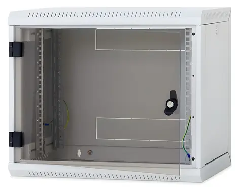 Triton RUA 6U/400mm čierny / Rozvádzač / Nástenný / Jednodielny / Odnímateľné bočné kryty / IP30