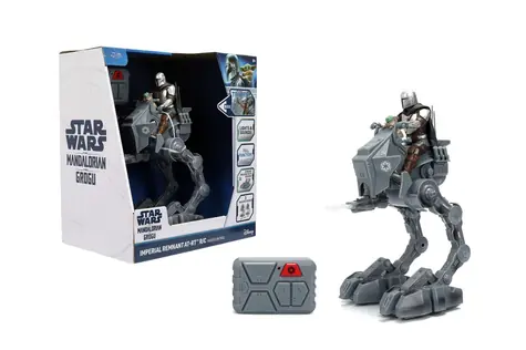 JADA RC chodiaci stroj Star Wars AT-RT / 2,4 GHz / Mandalorian a Grogu / od 6 rokov