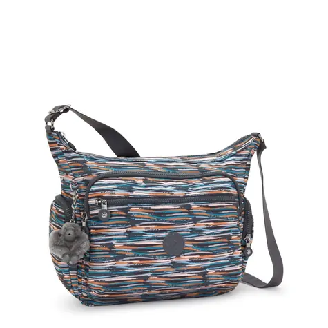 Kipling GABBIE Mineral Stripes / Kabelka / Polyamid / Vodoodpudivá úprava