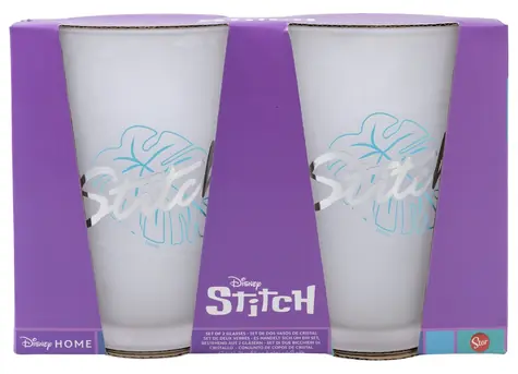 Stor Set pohárov Stitch / Poháre / 2 ks / 480 ml / nevhodné do umývačky
