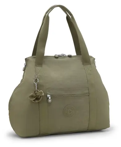 Kipling ART M Almost Sage / Taška cez rameno / Voduodolný polyamid / Nastaviteľný popruh