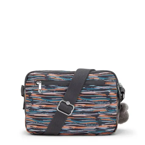 Kipling ABANU M Mineral Stripes / Kabelka / 24 × 17 × 9 cm / 4 l / 0,3 kg