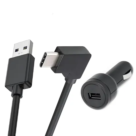 TomTom nabíjačka do auta s odnímateľným káblom USB-C / Autonabíjačka / USB-C výstup / odnímateľný kábel