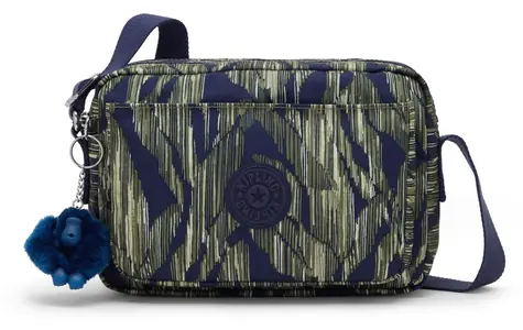 Kipling ABANU M Striped Grasses / Kabelka / 24 × 17 × 9 cm / 4 l / 0,3 kg