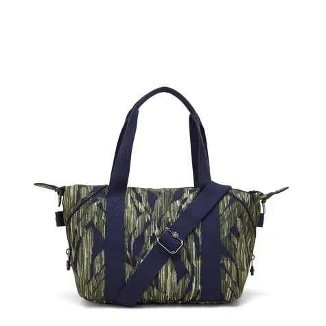 Kipling ART MINI Striped Grasses / Kabelka / Crossbody / Polyamid / Odnímateľný popruh