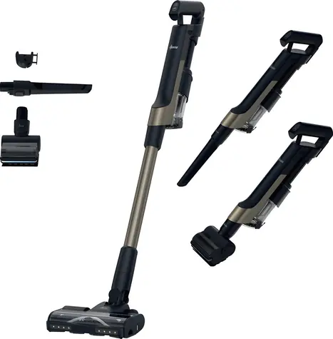 Hoover HF210PP 011 čierna / Aku tyčový vysávač / 2v1 / 14,4 V / Výdrž 45 min / 2,07 kg