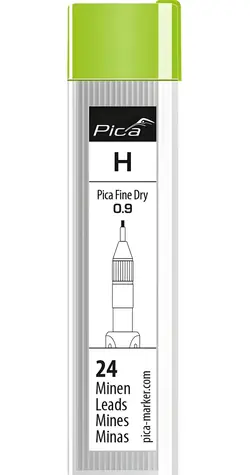 Pica-Marker Fine-Dry Refills H / Náhradné tuhy / Tvrdosť H