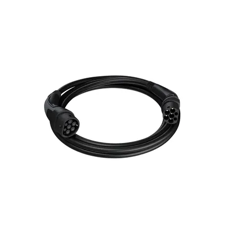 go-e nabíjací kábel CH-10-07-6 Black Edition čierna / Nabíjací kábel / Type 2 - Type 2 / 22 kW / 2,5 m