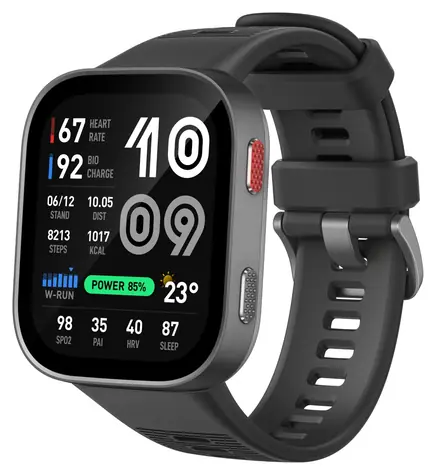 Amazfit Bip Max Carbon Grey / Inteligentné športové hodinky / AMOLED / Bluetooth 5.3 / 550 mAh
