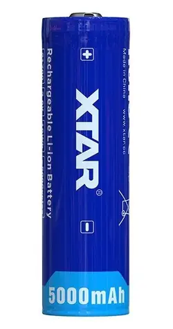 XTAR 21700 / Dobíjacie batérie / Li- ION / 3,6 V / 5000 mAh