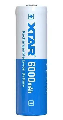 XTAR 21700 / Dobíjacie batérie / Li- ION / 3,6 V / 6000 mAh / s ochranou