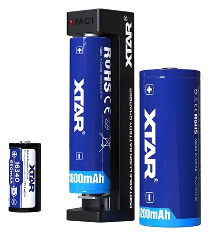 XTAR ANT MC1 PLUS / Nabíjačka batérií / Li- ION / 18650 / USB-C / 1 slot