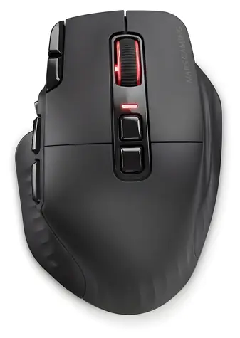 Mars Gaming MMWHEX16 čierna / Bezdrôtová herná myš / Bluetooth / Optická / 24000 DPI / 16 tlačidiel