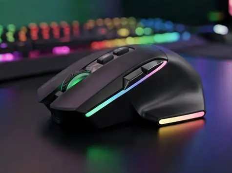 Mars Gaming MMWVECTOR čierna / Herná bezdrôtová myš / 12000 DPI / RF Wireless + Bluetooth + USB / 7 tlačidiel