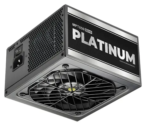 Mars Gaming MPT850 čierna / Zdroj / ATX / 850W / 80 PLUS Platinum