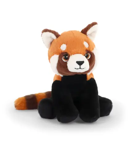 KEEL TOYS Keeleco Plyšák Panda červená / 13 cm / Plyš