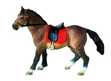 BULLYLAND Figúrka Kôň hanoverský žrebec 62682 / Plast / 11,4 cm