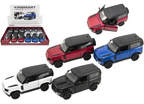 SPARKYS Kovový model Land Rover Defender 90 / Kov / Spätné natiahnutie / od 3 rokov