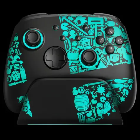 Funlab Luminex Pro SSB Edícia / Herný ovládač s dokom / Bezdrôtový / Switch, Switch 2, PC, mobil