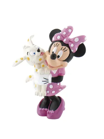 BULLYLAND Figúrka Minnie so psíkom / Disney / Plast / od 3 rokov