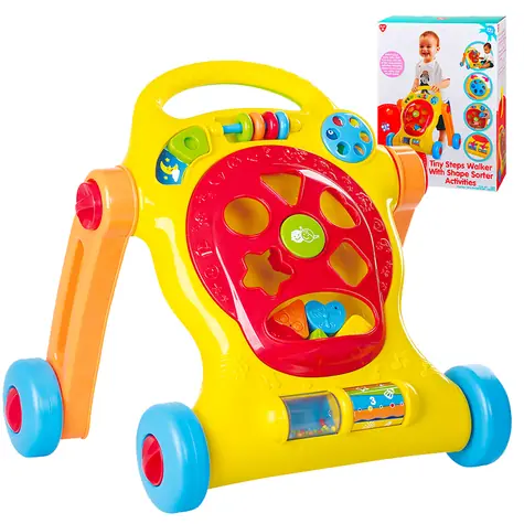 PLAYGO Chodítko pre prvé krôčiky s tvarmi / interaktívne prvky, zvuky / od 1 roka