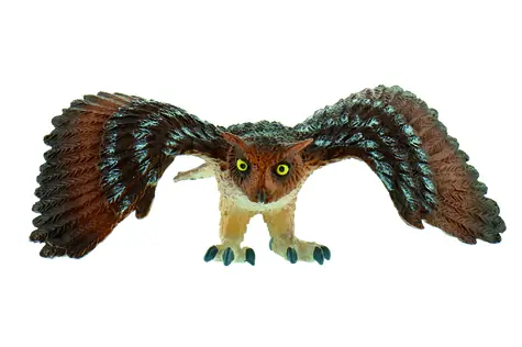BULLYLAND Figúrka Výr veľký / Plast / 12,3 cm