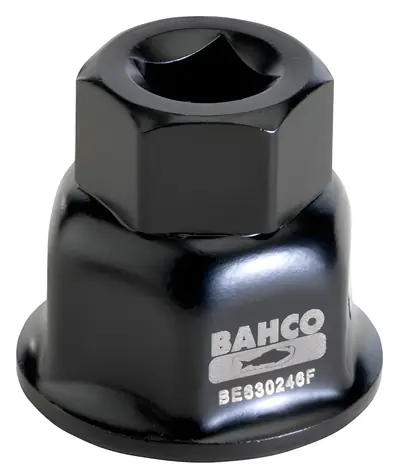 BAHCO BE6308015F / Nástrčná hlavica na olejový filter / 80 mm / 15 drážok