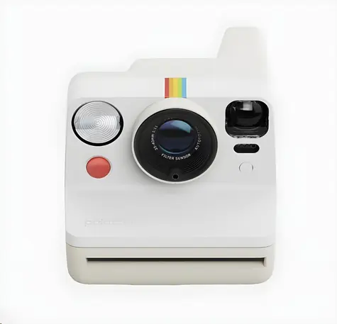 Polaroid Now Gen 3 biela / Instantný fotoaparát / Automatické zaostrovanie / USB-C / Film Polaroid i-Type