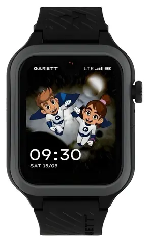 Garett Kids Essa 2 AI 4G čierna / Chytré hodinky / 1,78 "AMOLED / GPS / Wi-Fi / IP68 / Android & iOS