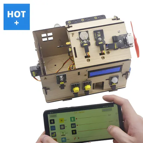 KEYESTUDIO SMART Home Kit pre Arduino / Stavebnice / STEAM / sada senzorov a modulov