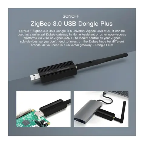 Sonoff ZigBee 3.0 USB Dongle PLUS / SMART USB brána