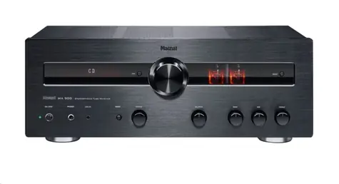 Magnat MA 900 čierna / Integrovaný zosilňovač / Hybridný / 2x elektrónka ECC81 / 200 W / Bluetooth
