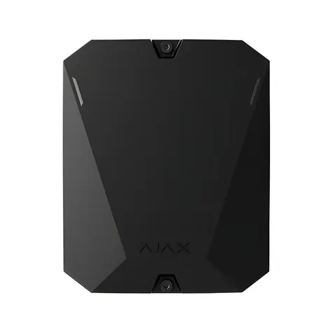 AJAX Hub BP Jeweller čierna / Bezdrôtový centrálny ovládací panel / batéria / Ethernet / Jeweller 868 MHz