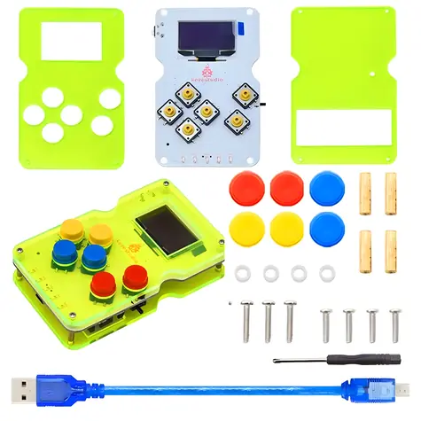 KEYESTUDIO Herná konzola / Elektronická stavebnica / Arduino / Kompatibilný s Arduboy