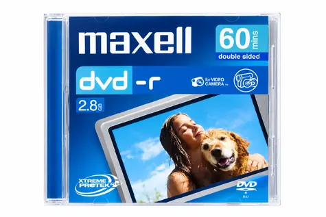 Maxell DVD- R Mini 60 / DVD- R médium / 8 cm / 2,8 GB / Jewell box / 1 ks
