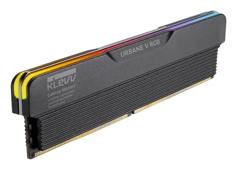 Klevv Urbane V RGB čierna / Pamäť RAM / DDR5 / 32GB (2x16GB) / 6000MHz / CL28 / XMP/EXPO