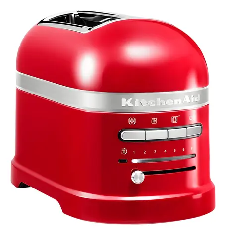KitchenAid 5KMT2204EER červená / Toaster / 1250 W / 2 plátky / 7 úrovní prepečenia