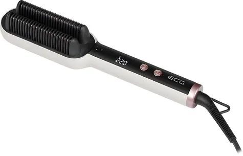 ECG Modifica HS 4800 StraightBrush / Žehliaca kefa na vlasy / keramické ostne / ionizátor / 140-220°C