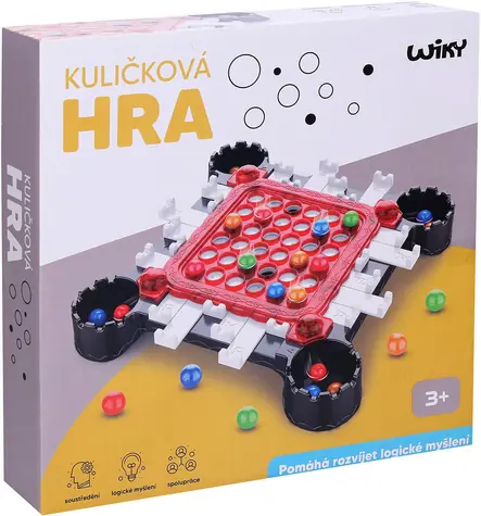 WIKY Guľôčková stolná hra / plast / 2-4 hráči / od 3 rokov