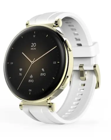 HAMA Smartwatch 7000 zlatá / múdre hodinky / 1.32 "AMOLED / vodeodolné / IP68 / BT 5.3