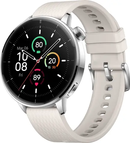 OnePlus Watch 3 (43 mm) Silver Steel / Chytré hodinky / 1.32 "/ AMOLED / 5ATM / Android
