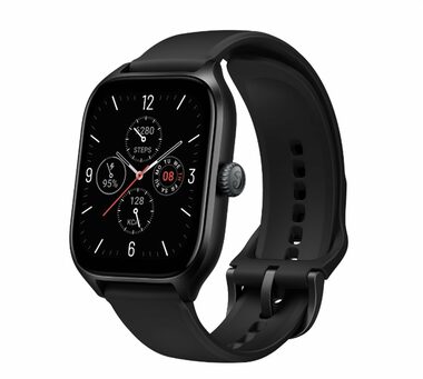 Zanovni - Amazfit GTS 4 Infinite Black / Chytré hodinky / 1.75 "AMOLED / snímač tepu / BT 5.0 / Wi-Fi / GPS / zánovný