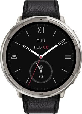 Amazfit Active 2 NFC Premium (Round) čierna / múdre hodinky / 1.32 "AMOLED / 5ATM / BT 5.2 / NFC / GPS